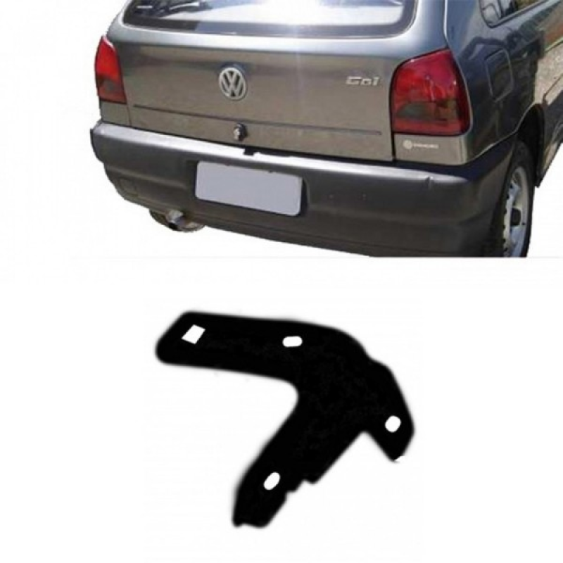 Suporte Do Parachoque Traseiro Gol G2 Bola 1995 A 1999 Lado Direito