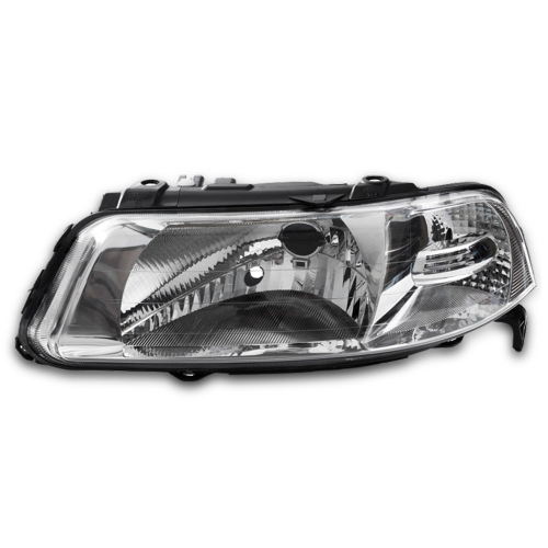 0160224 Farol Original Gol Parati Saveiro G3 2000 A 2005 Lado Direito Foco Simples Cromado
