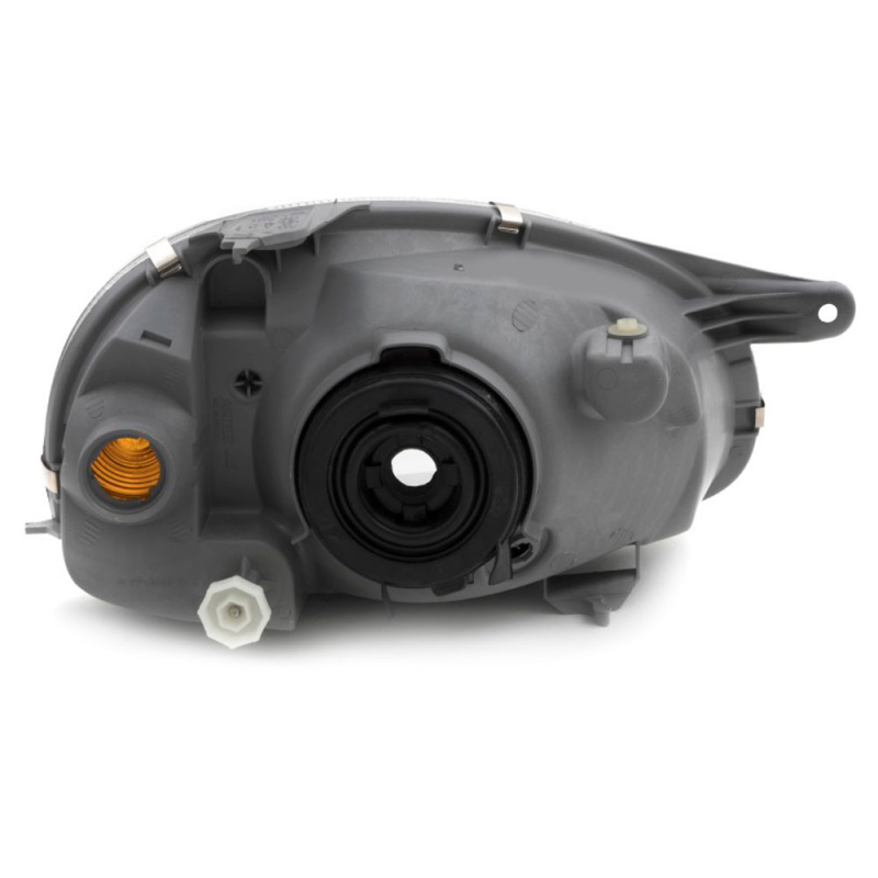 0160379 Farol Original Corsa Classic 2000 A 2010 Lado Esquerdo Cromado Carcaca Cinza