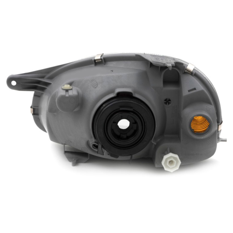0160379 Farol Original Corsa Classic 2000 A 2010 Lado Esquerdo Cromado Carcaca Cinza