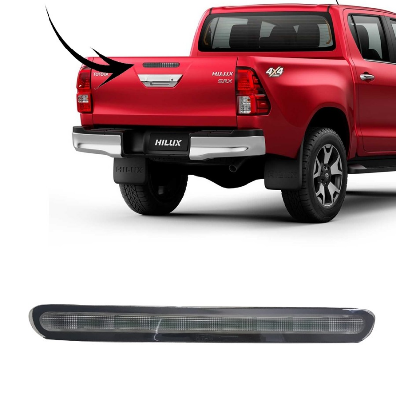 Brake Break Light Luz De Freio Hilux 2016 A 2021 Cristal