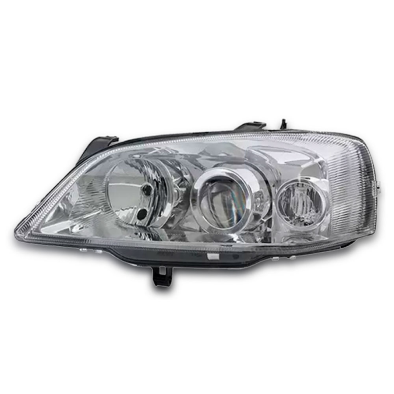 0160549 Farol Original Astra 2003 A 2012 Lado Esquerdo Cromado Regulagem Manual