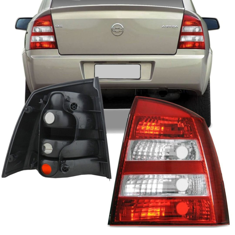 0460268 Lanterna Traseira Original Astra Hatch 2003 A 2012 Lado Direito Cristal