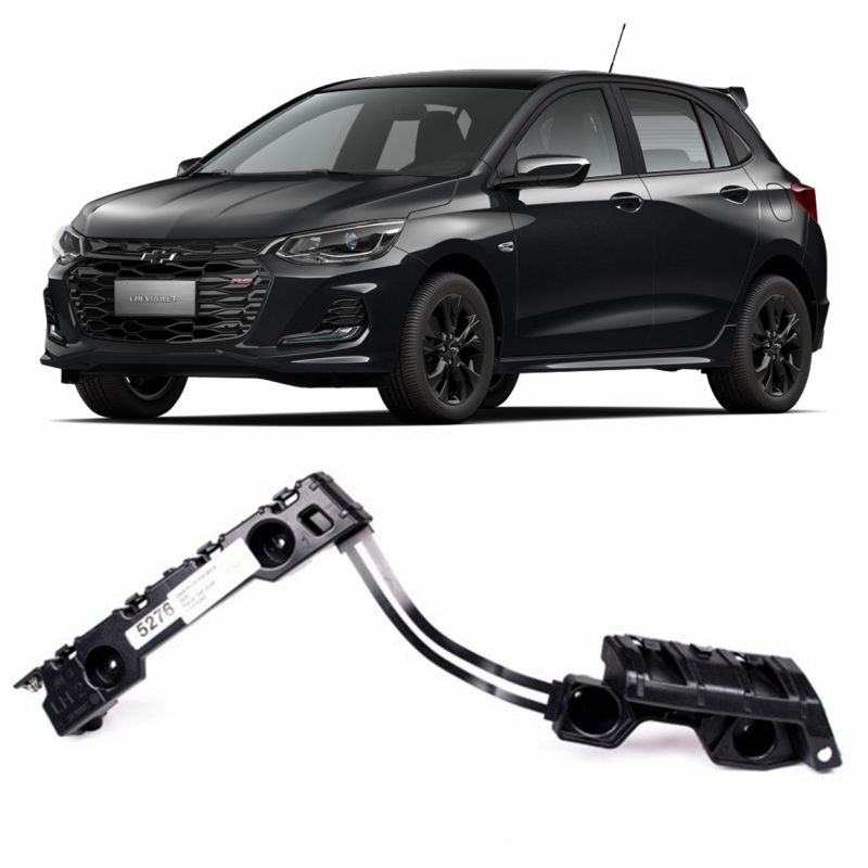 Guia Do Parachoque Traseiro Original Onix Hatch 2020 E 2022 Lado Direito