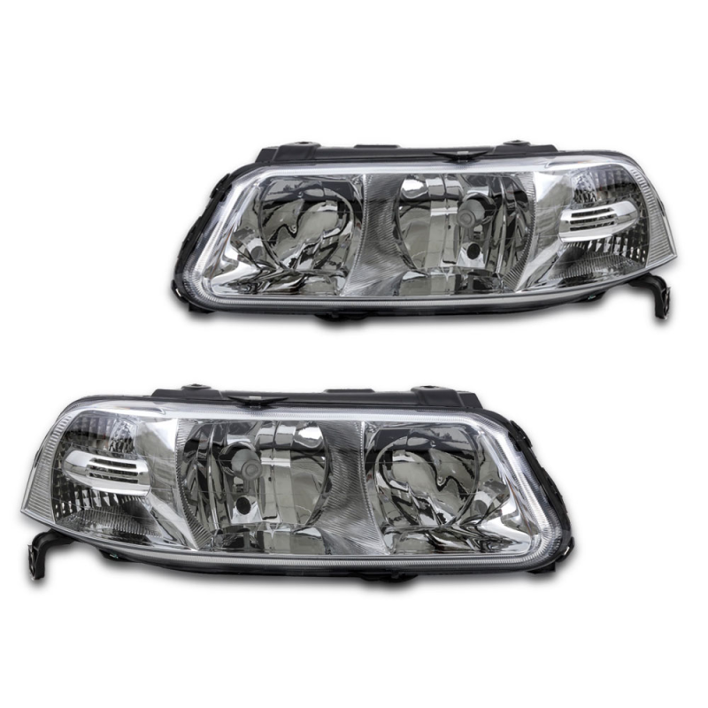 0160226 Farol Original Gol Parati Saveiro G3 2000 A 2005 Lado Direito Foco Duplo Cromado