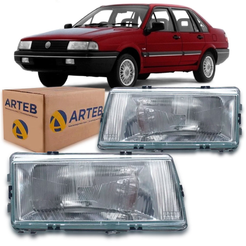 0060077 Farol Original Santana 91 92 93 1994 1995 1996 1997 Esquerdo