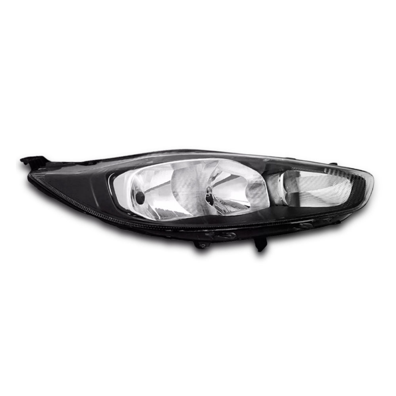 Farol Original New Fiesta Hatch 2013 A 2020 Lado Esquerdo Mascara Negra