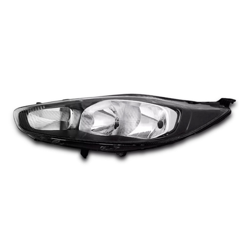 Farol Original New Fiesta Hatch 2013 A 2020 Lado Esquerdo Mascara Negra