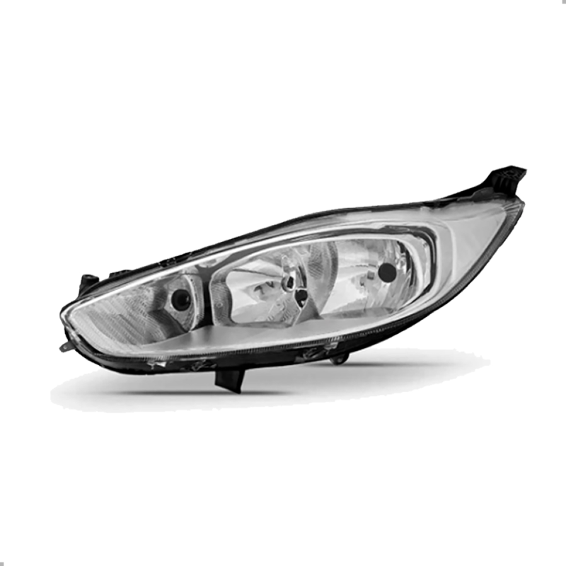 Farol Original New Fiesta Sedan 2013 A 2020 Lado Esquerdo Cromado
