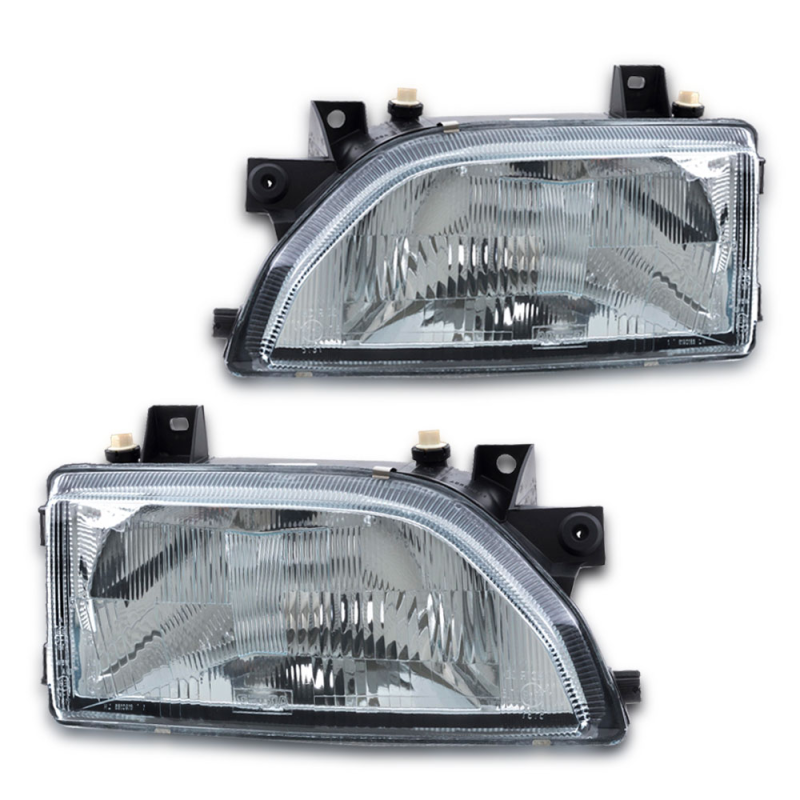 0160168 Farol Original Escort Verona 1993 A 1996 Lado Direito Foco Simples Cromado