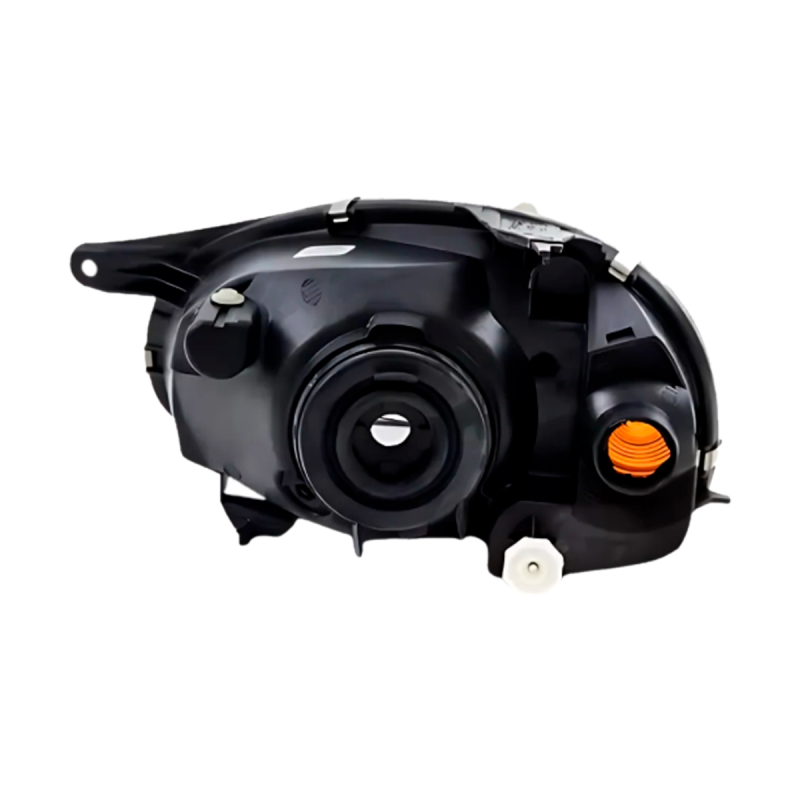 0160254 Farol Original Corsa Classic 2000 A 2010 Lado Direito Cromado Carcaca Preta