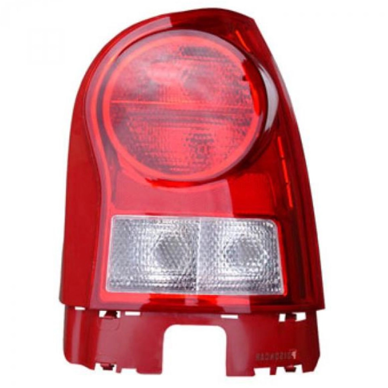 0460344 Lanterna Traseira Original Gol G4 2006 A 2014 Lado Direito Borda Vermelha Re Cristal