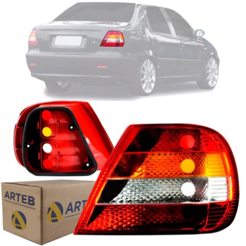 0460266 Lanterna Traseira Siena Original 01 A 2004 Direito