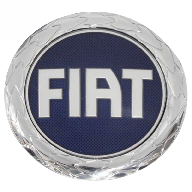 Emblema Fiat Da Grade Palio 2004 A 2008 Azul
