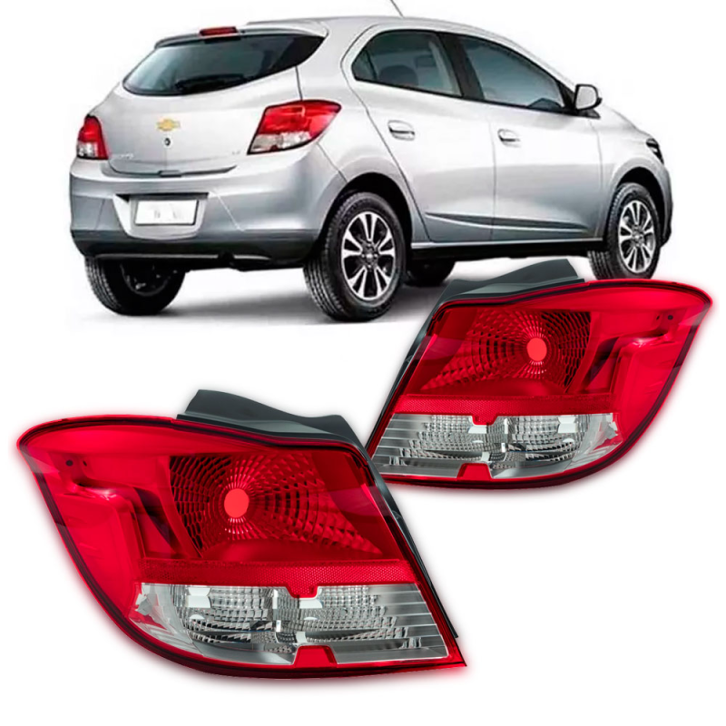 Lanterna Traseira Onix 2012 A 2016 Lado Direito Cristal (r22560)