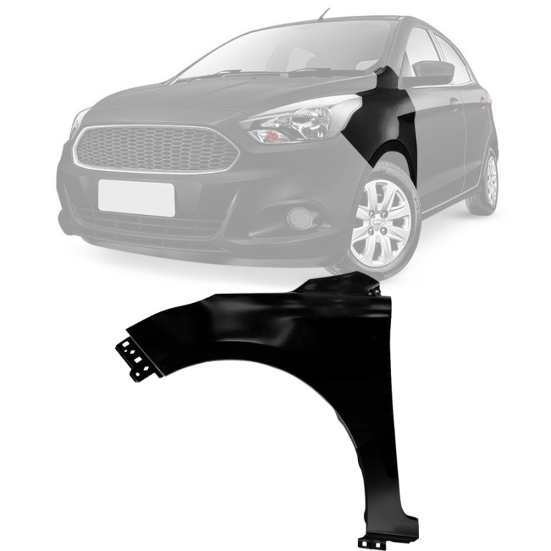 Paralama Ka 2015 A 2022 Lado Esquerdo Para Pintura (r28141)