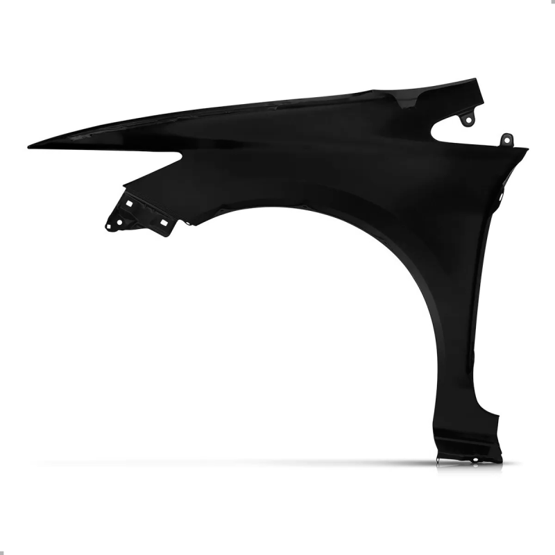 Paralama Civic 2012 A 2016 Lado Direito Sem Furo Preto (r26310)