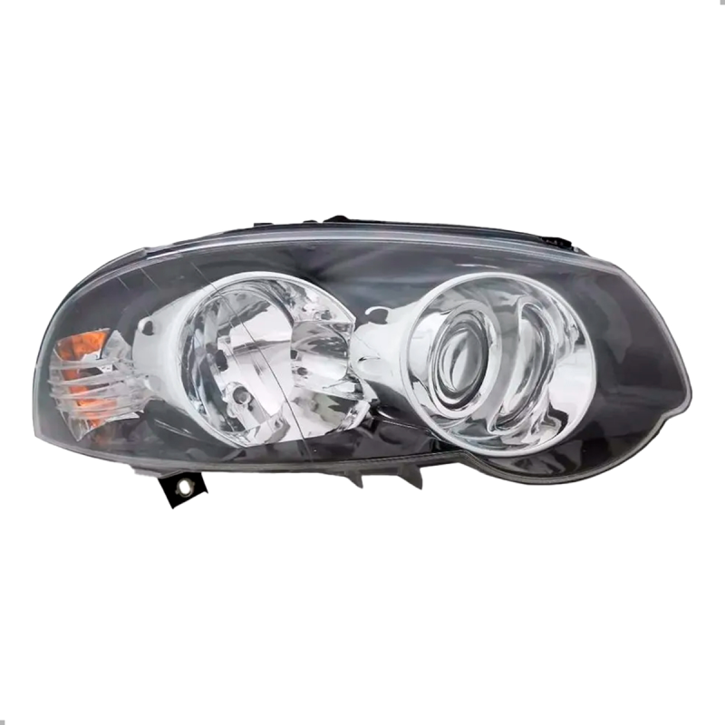 0160994 Farol Original Palio Weekend Strada Adventure 2016 A 2018 Lado Direito Masc Negra Aro Cromado Lampada H1