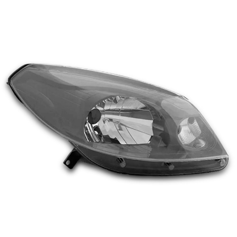 Farol Sandero 2012 A 2014 Lado Direito Masc Cinza (r25572)