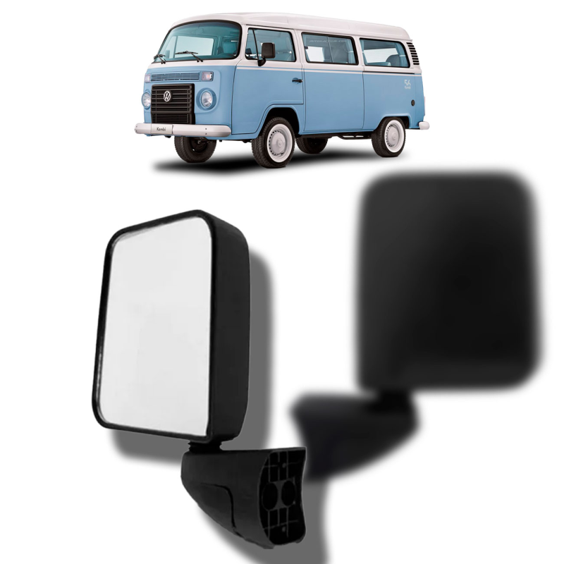 Retrovisor Kombi 1997 A 2014 Lado Esquerdo Fixo (rrx103)