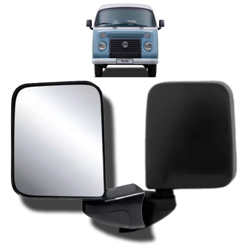 Retrovisor Kombi 1997 A 2014 Lado Esquerdo Fixo (rrx103)