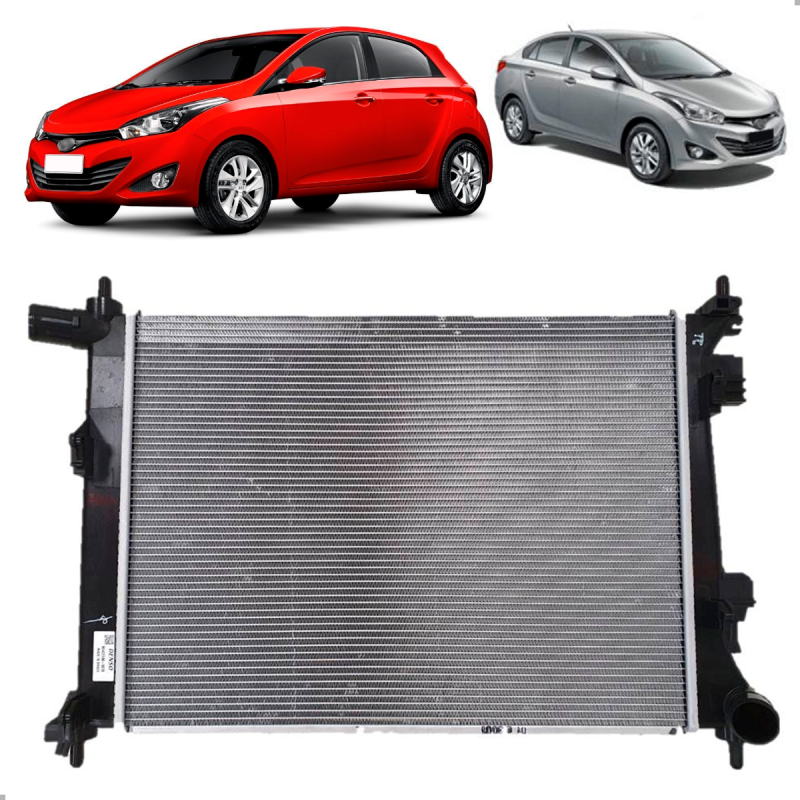Radiador Hb20 Hb20s 2012 A 2019 1.0 1.6 Manual