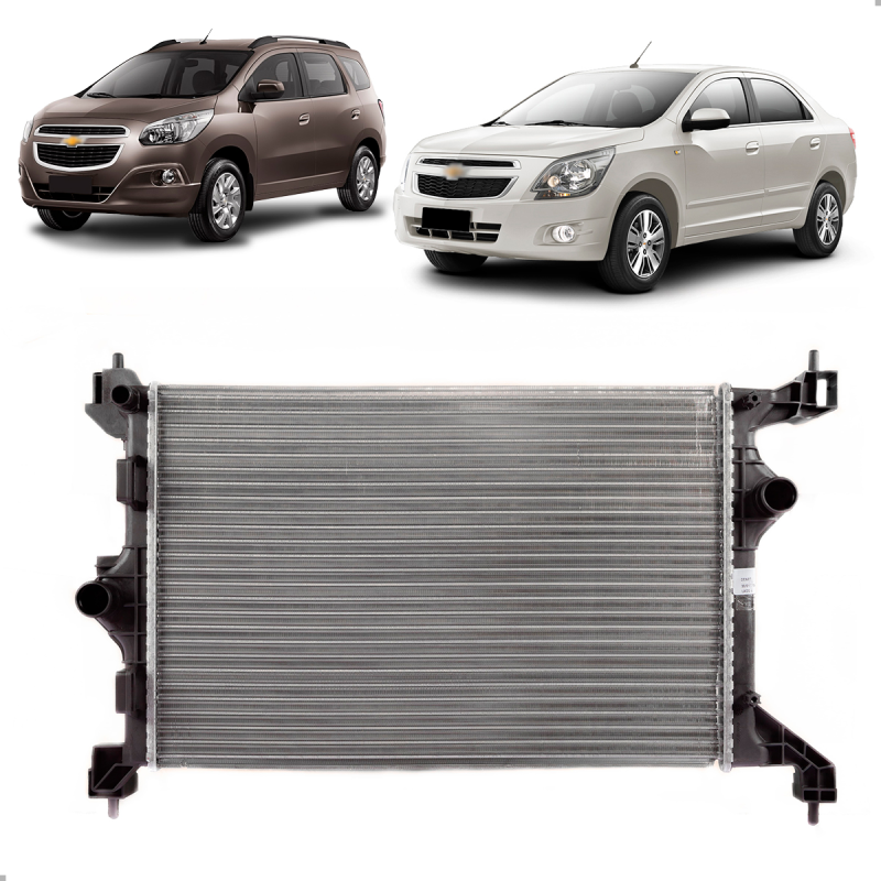 Radiador Original Cobalt Spin 1.4 2012 A 2017 Onix Prisma 1.0 1.4 2012 A 2019 Manual Com/sem Ar Condicionado