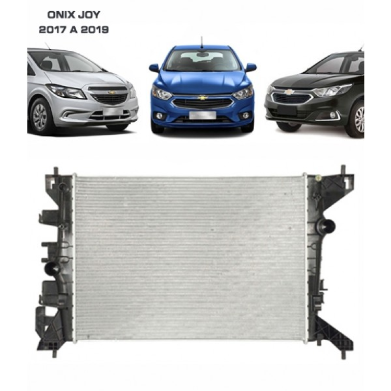 Radiador Original Cobalt Spin 1.4 2012 A 2017 Onix Prisma 1.0 1.4 2012 A 2019 Manual Com Ar Condicionado