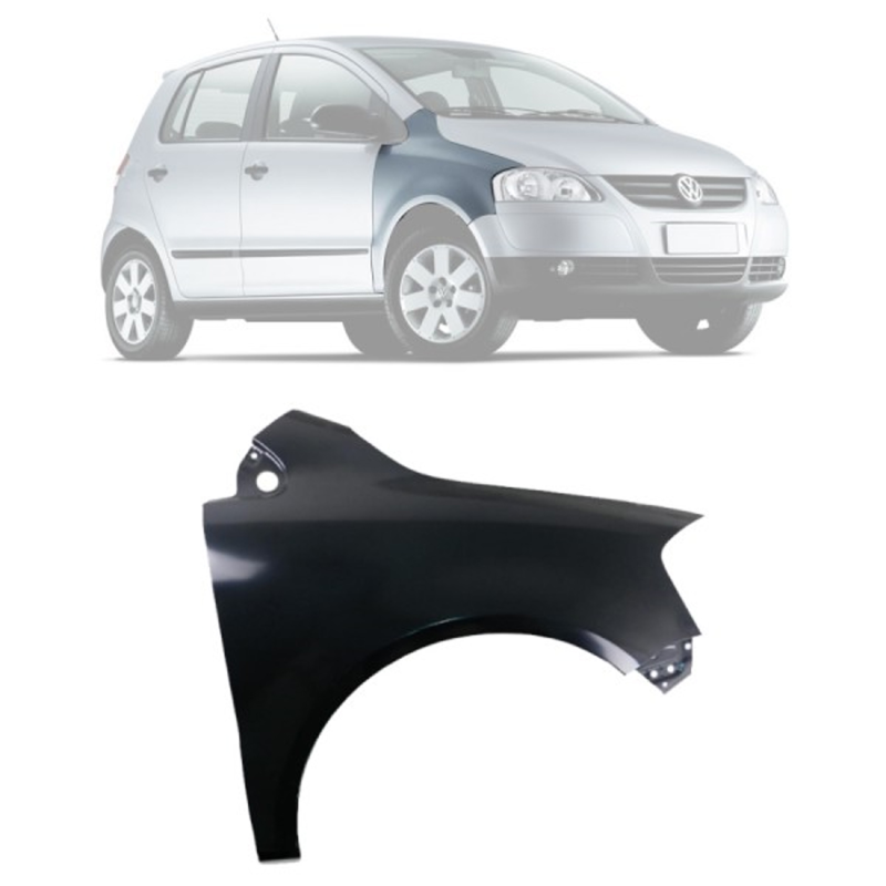 Paralama Fox Spacefox Crossfox 2003 A 2010 Lado Direito Para Pintura(c63655)