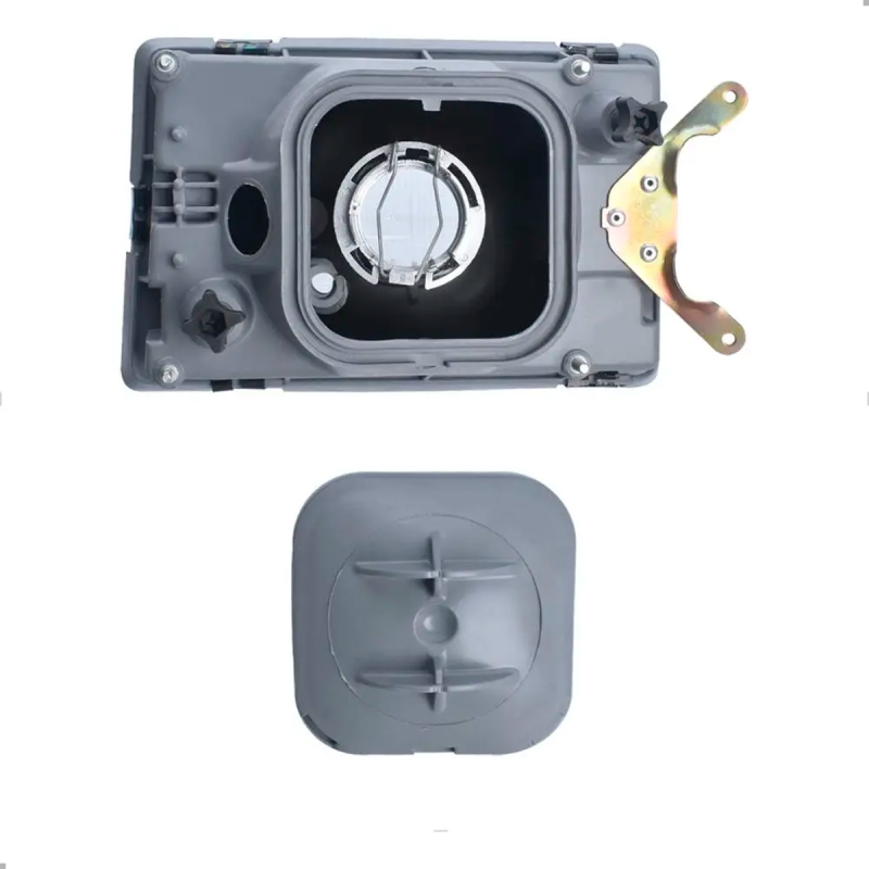 0060020 Farol Original Ifcar Gol Saveiro 1987 A 1990 Cromado Lado Direito (menor)