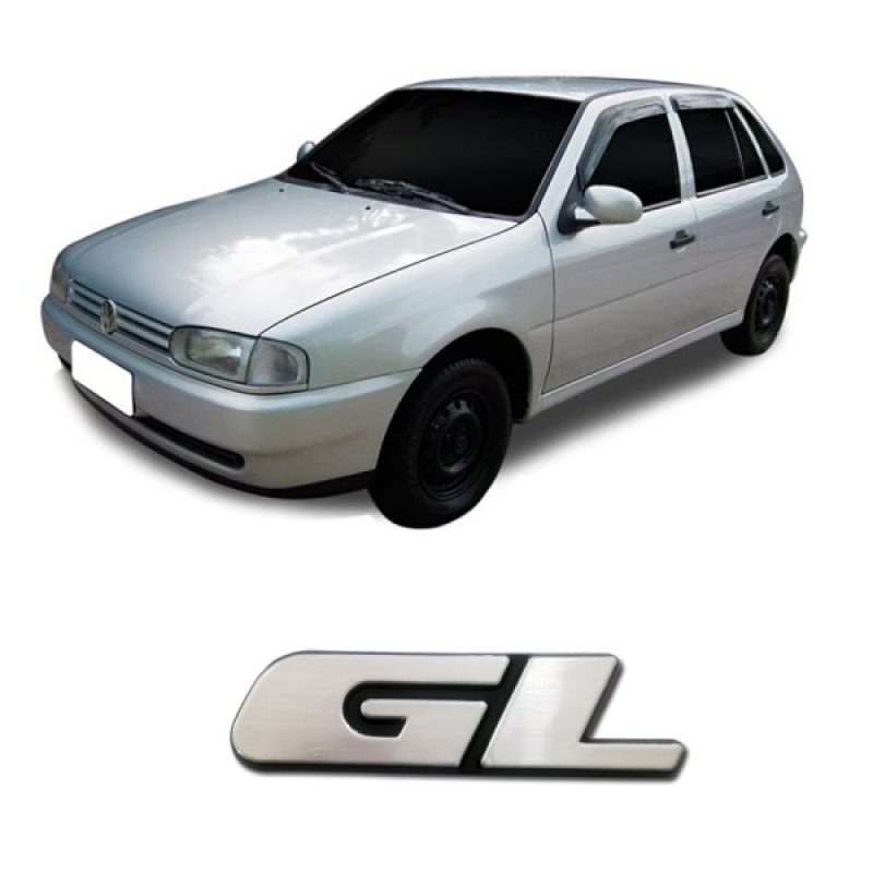 Emblema Gl Tampa Mala Gol Parati Saveiro 1995 A 1999