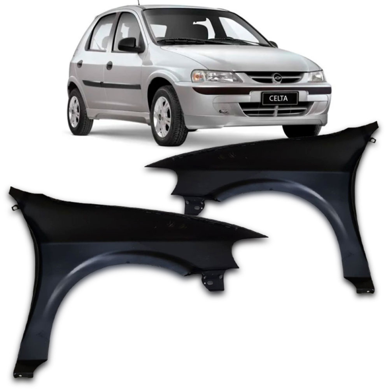 Paralama Celta 2000 A 2006 Lado Direito Para Pintura(r18708 )(c032334)