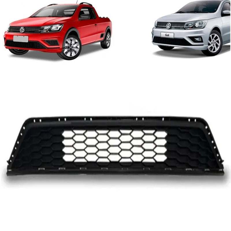 Grade Do Parachoque Saveiro Robust G7 2017 A 2022 Gol G8 2019 A 2022 Central