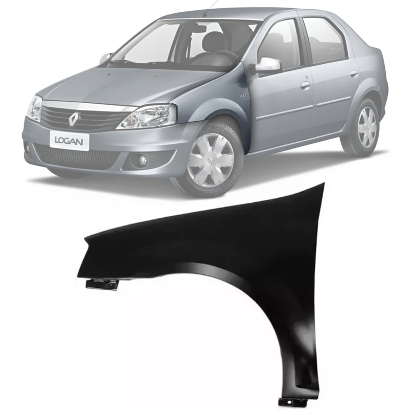 Paralama Logan 2007 A 2013 Lado Esquerdo(r19261)