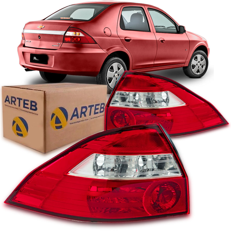 0460362 Lanterna Traseira Original Prisma 2007 A 2012 Lado Direito Cristal 0460362 Lanterna Traseira Original Prisma 2007 A 2012 Lado Direito Cristal