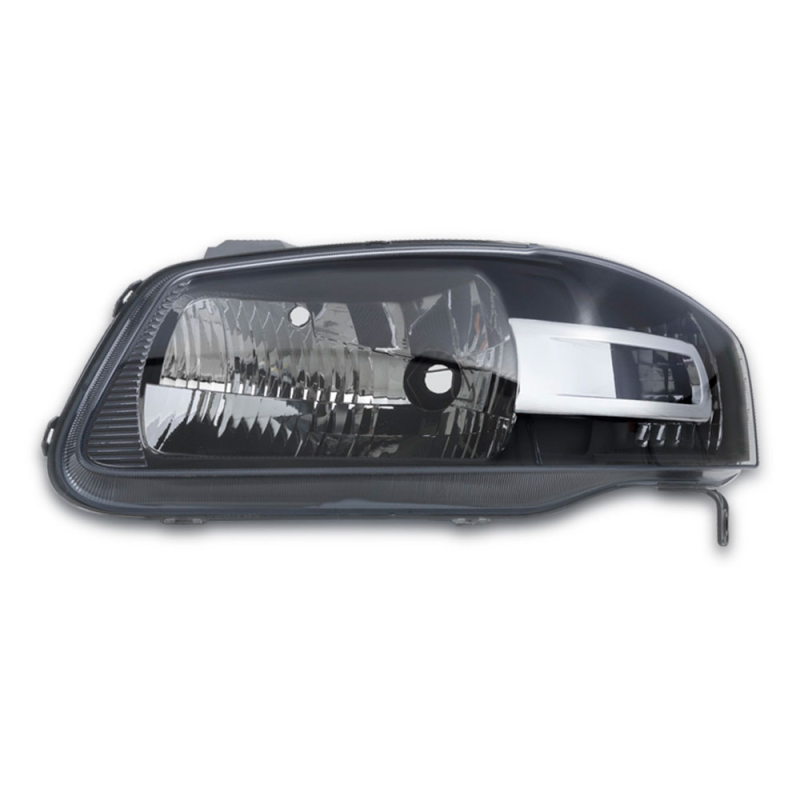 0160701 Farol Original Gol Parati Saveiro Giv G4 2006 A 2014 Lado Esquerdo Mascara Negra