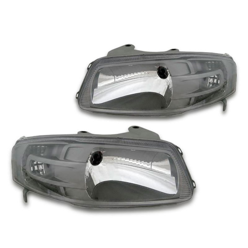 0160663 Farol Original Gol Parati G4 2006 A 2014 Saveiro G4 2006 A 2008 Lado Esquerdo Mascara Cinza