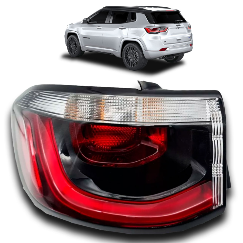 Lanterna Traseira Compass 2017 A 2022 Lado Esquerdo Canto Com Led (r28929)