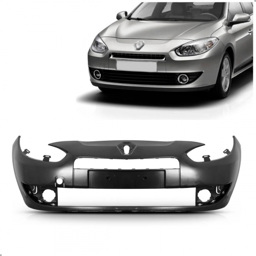 Parachoque Dianteiro Fluence 2010 A 2013 Preto Text (r20304)