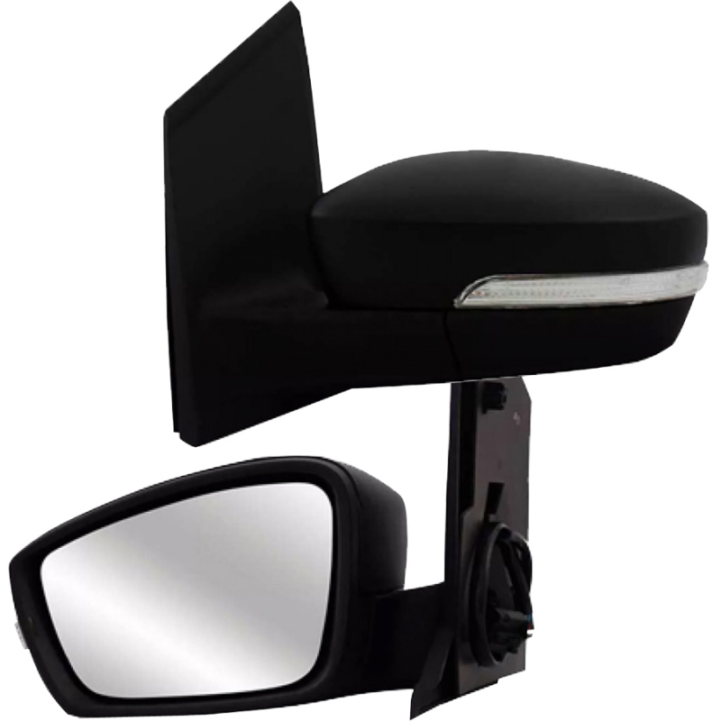 Retrovisor Original Fox Spacefox Crossfox 2010 A 2014 Lado Direito Regulador Eletrico Com Pisca