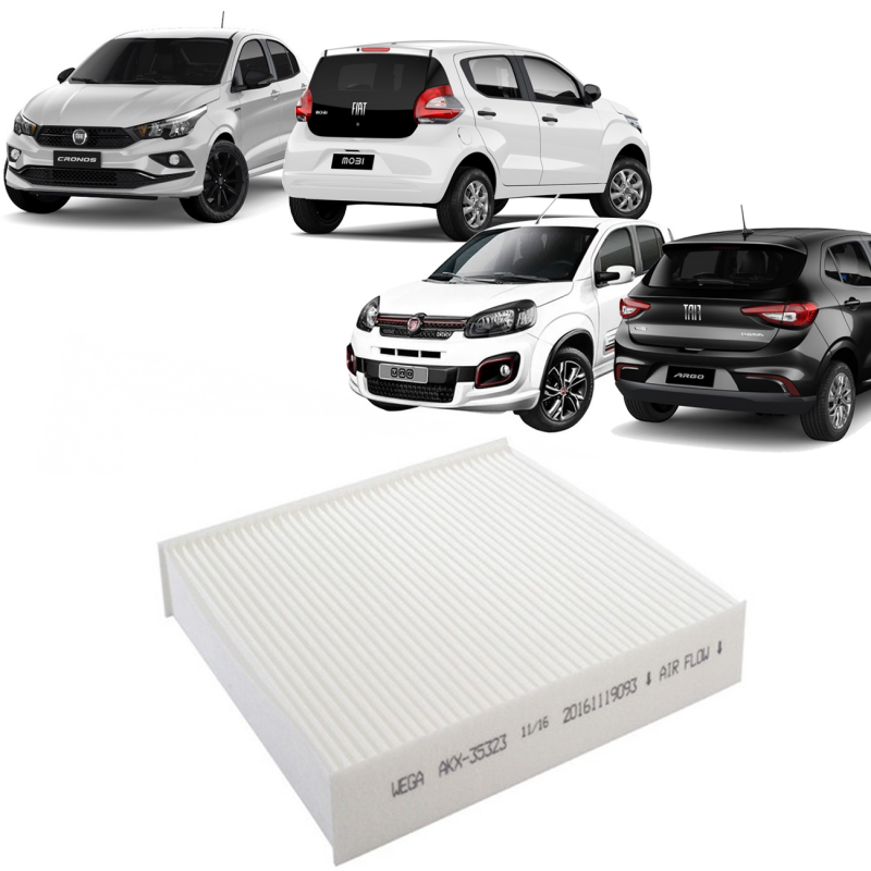 Filtro Do Ar Da Cabine Argo Cronos 1 0 1 8 2017 A 2022 Fiorino 1 4 2013 A 2022 Grand Siena 2012 A 2016 M