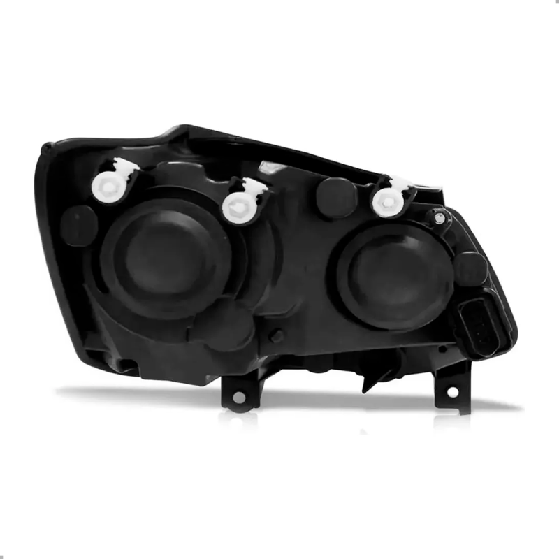 Farol Crossfox Fox Spacefox 2010 A 2014 Lado Esquerdo Foco Duplo (r18427)