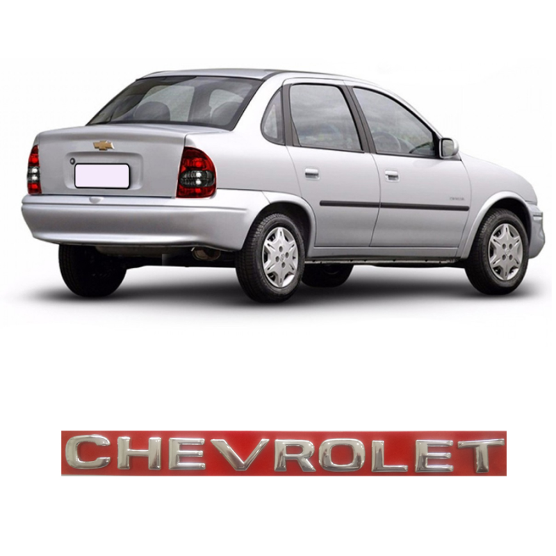 Emblema Chevrolet Tampa Mala Corsa Classic 00 01 02 03 2004