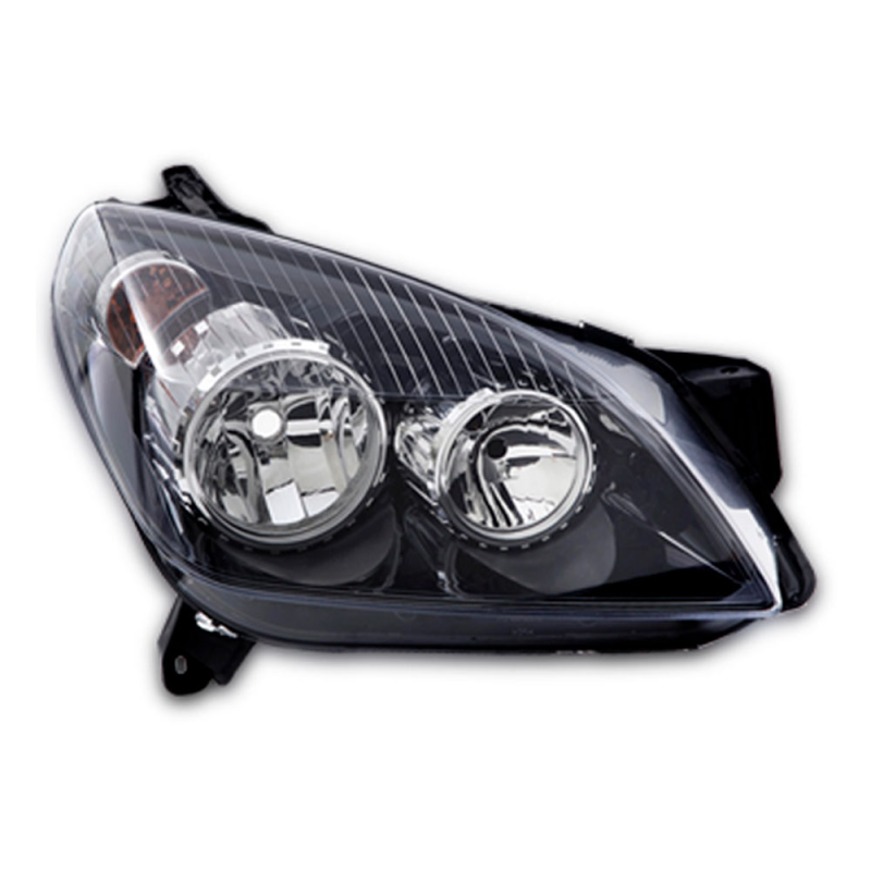 0160699 Farol Original Vectra Gt Gtx 2006 A 2008 Lado Esquerdo Mascara Negra