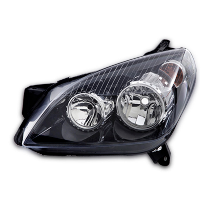 0160699 Farol Original Vectra Gt Gtx 2006 A 2008 Lado Esquerdo Mascara Negra
