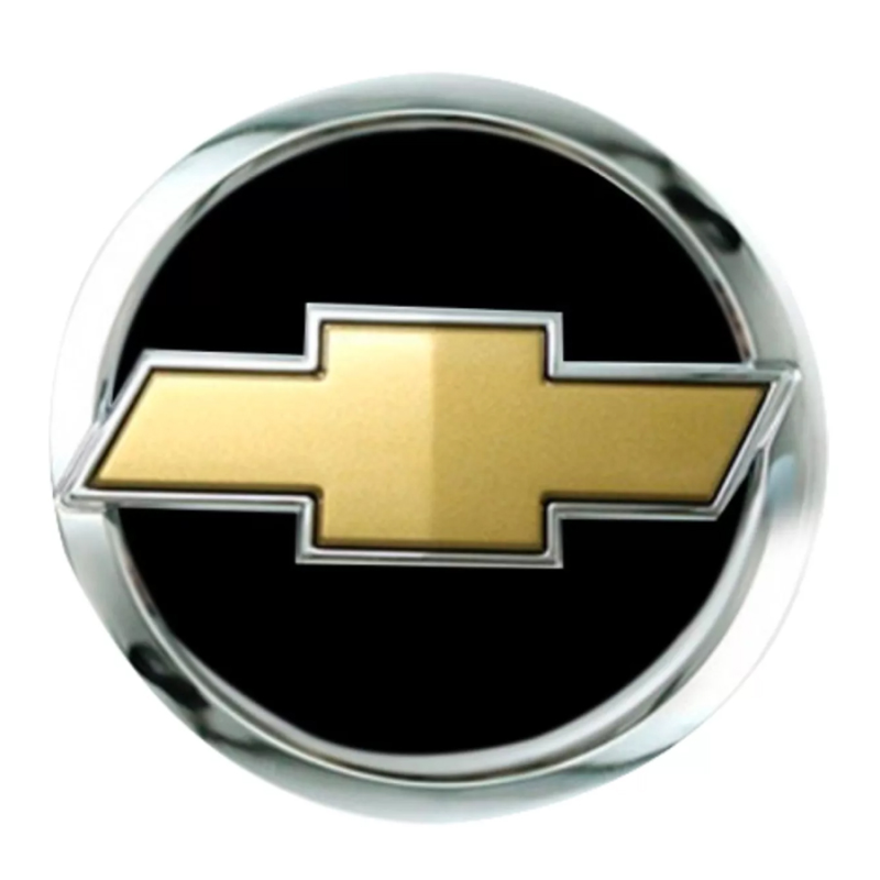 Emblema Chevrolet Dourado Da Grade Corsa Classic 2003 A 2007