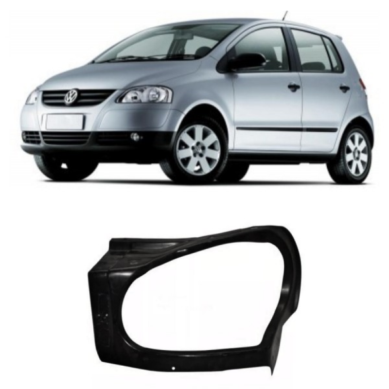 Alojamento Do Farol Fox Spacefox Crossfox 2003 A 2009 Lado Esquerdo(c34757)