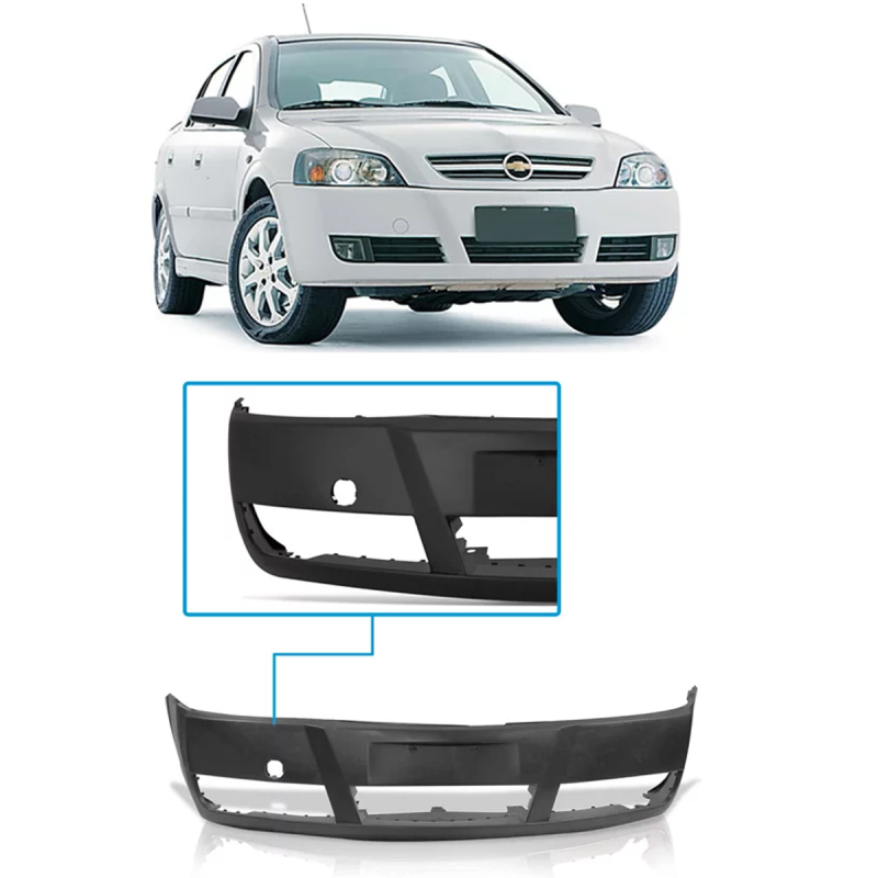 Parachoque Dianteiro Astra 2003 A 2012 Para Pintura(c31468)