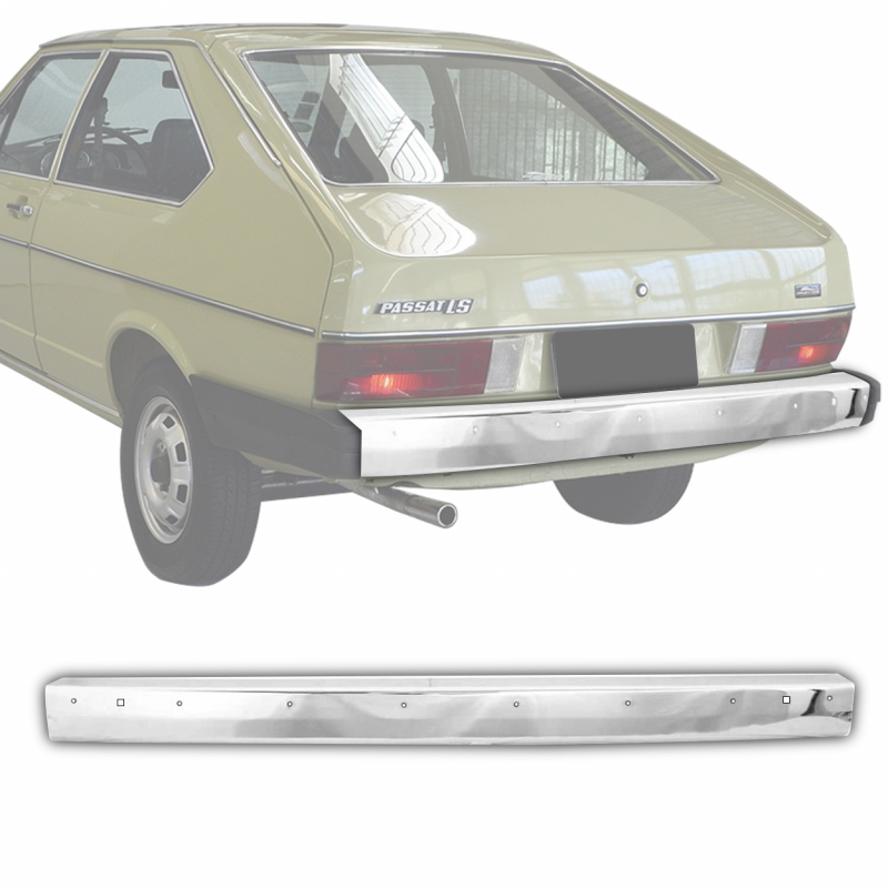 Parachoque Traseiro Passat 1979 A 1983 Cromado
