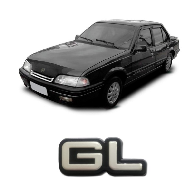 Emblema Gl Tampa Mala Monza Kadett Ipanema 1991 1992 1993